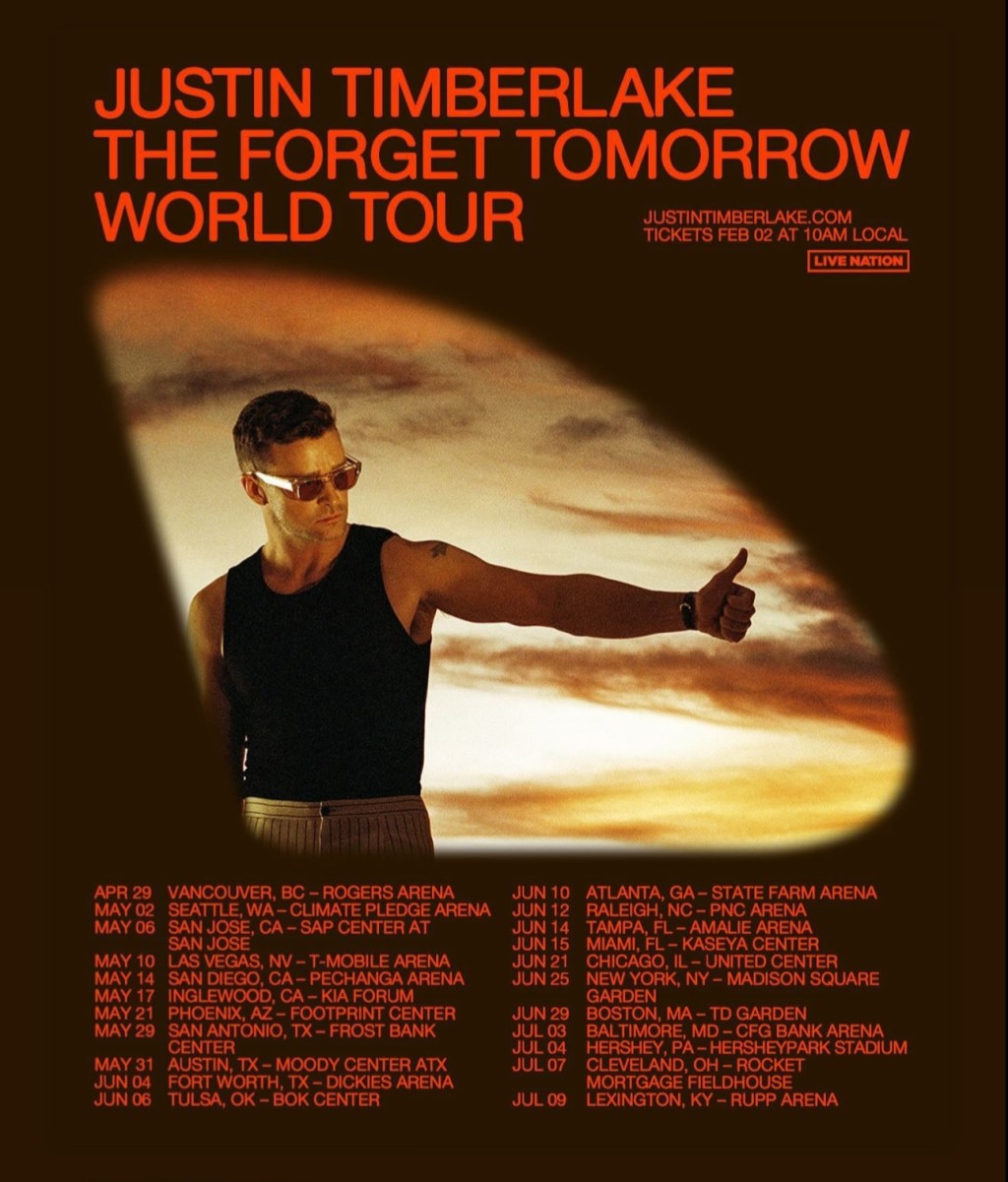 Justin Timberlake Anuncia Nuevo Álbum y Gira&nbsp;Mundial