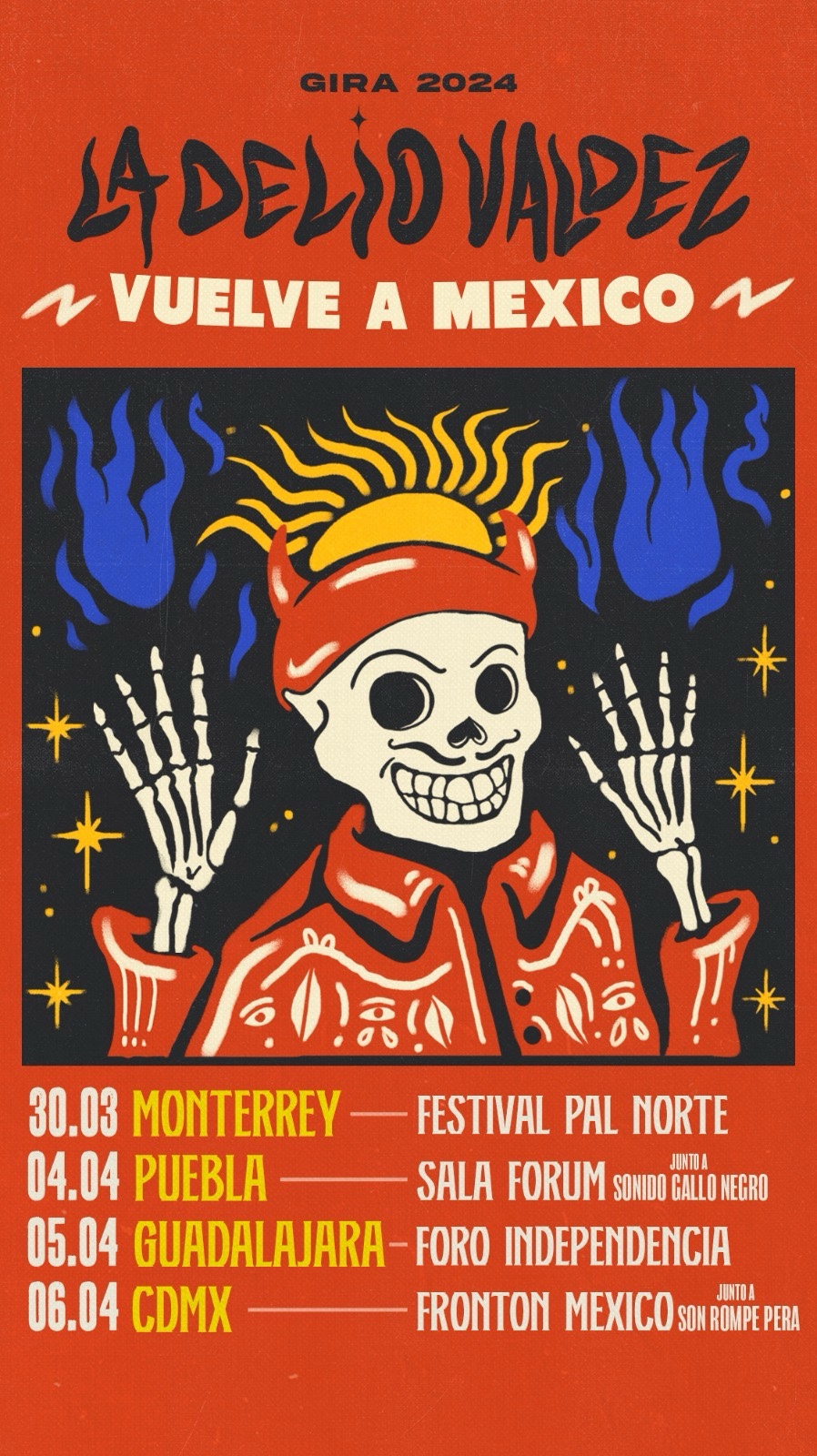 “La Delio Valdez” vuelve a México portercera&nbsp;ocasión.