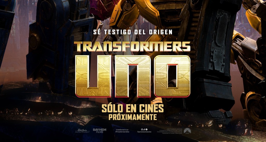 «Transformers Uno»: Un Viaje Espacial Revela el Origen de Dos Leyendas.¡Tráiler Directamente desde el espacio&nbsp;exterior!