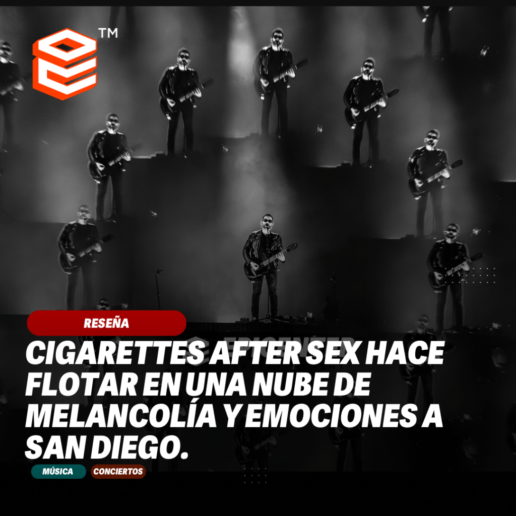 CIGARETTES AFTER SEX HACE FLOTAR EN UNA NUBE DE MELANCÓLICA Y EMOCIONES A SAN&nbsp;DIEGO.