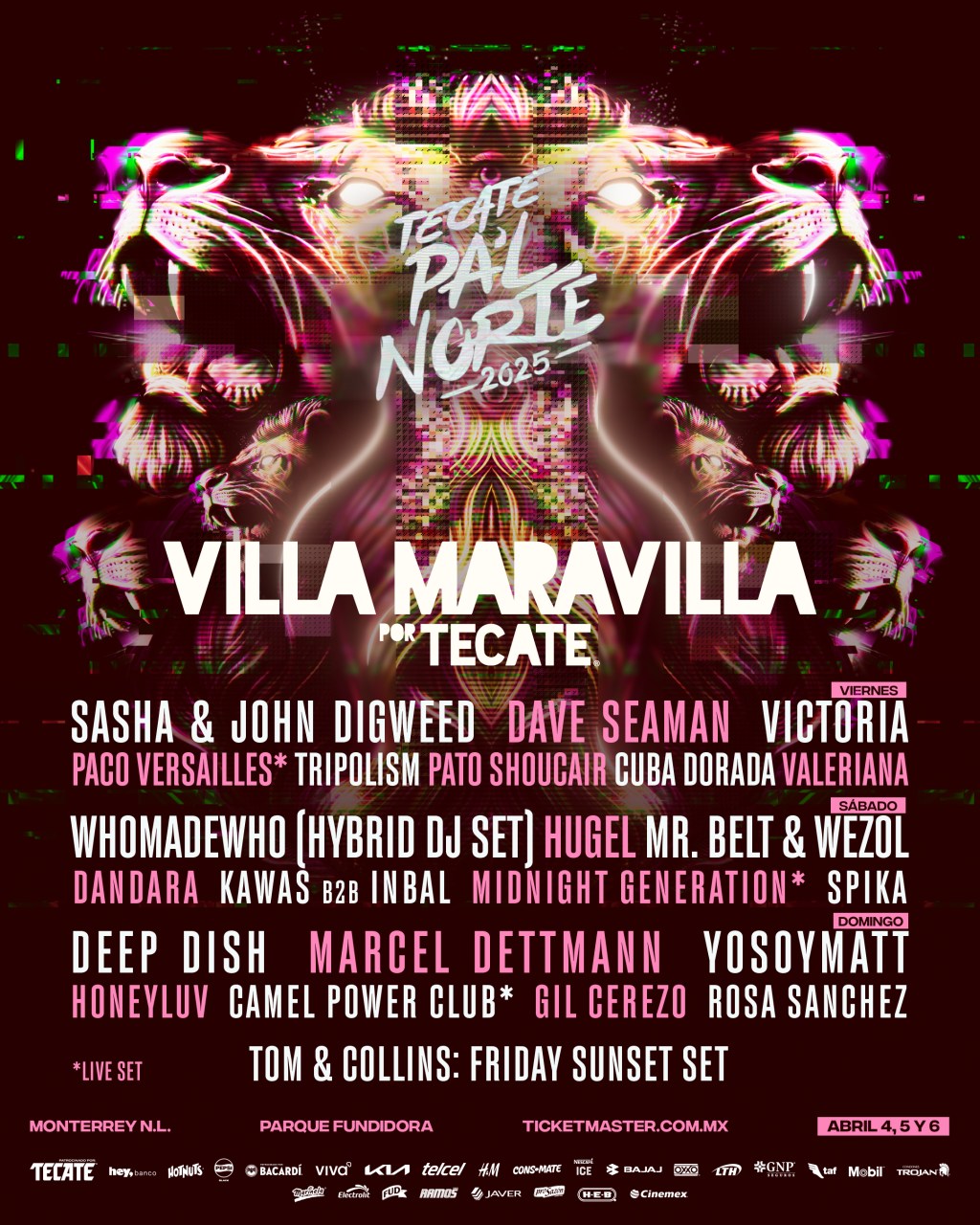 Tecate Pa’l Norte 2025 presenta: Villa&nbsp;Maravilla