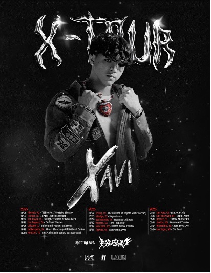 XAVI ANUNCIA GIRA POR ESTADOS UNIDOS – X TOUR 