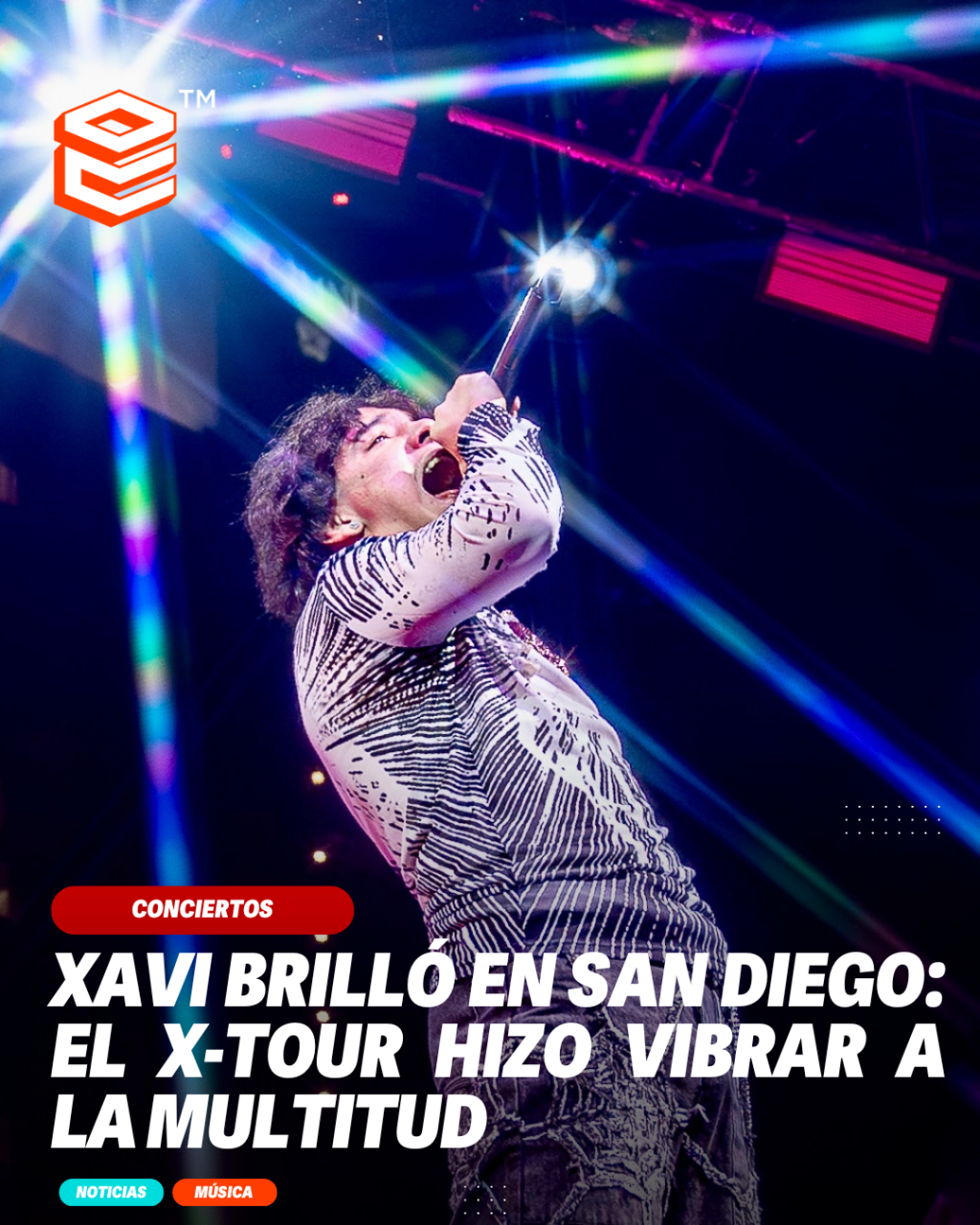 Xavi brilló en San Diego: El X tour hizo vibrar a la&nbsp;multitud.