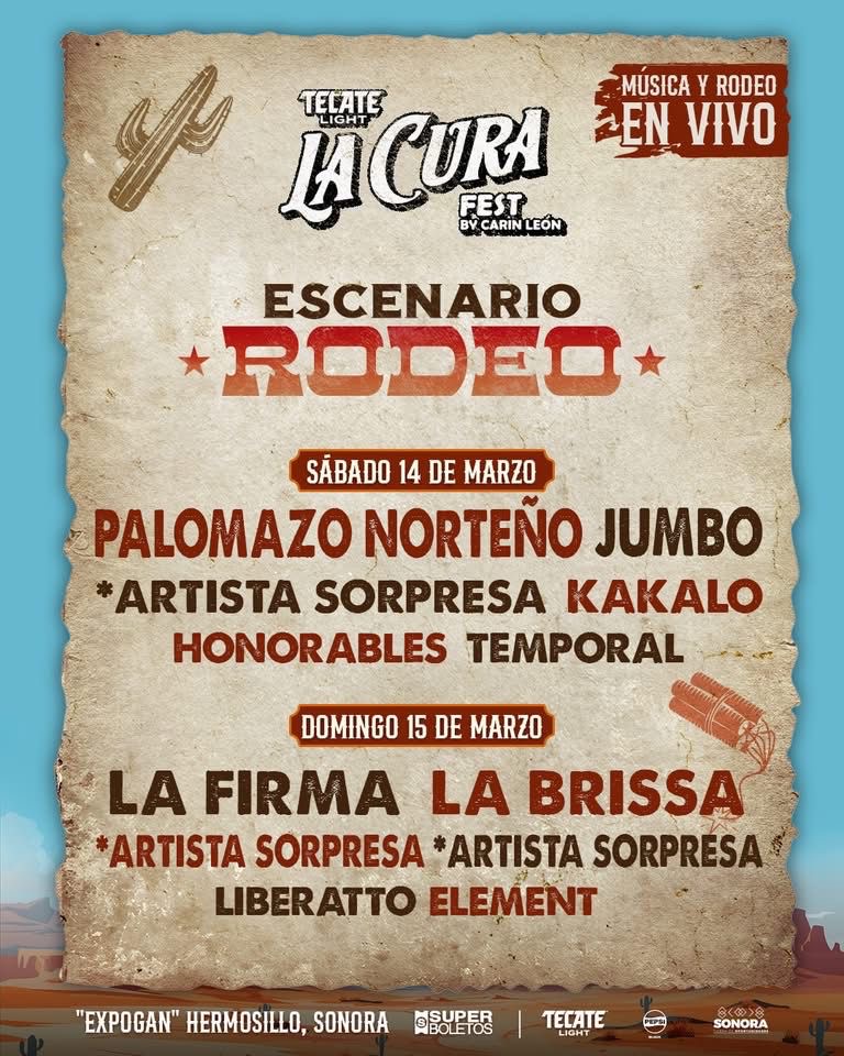 Escenario Rodeo en La Cura Fest
